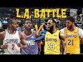 Битва за Лос-Анджелес Lakers vs Clippers
