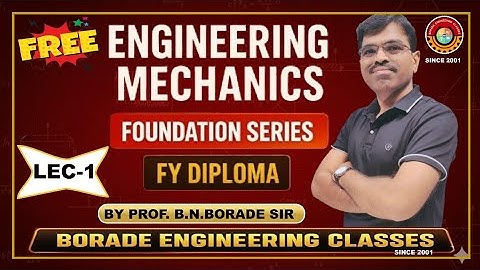 L-1| Engineering Mechanics| Simple Lifting Machine