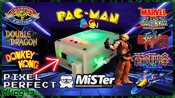 MiSTer FPGA - How Good is It? Arcade Emulation Demo + 8BitDo Arcade Stick #misterfpga #arcade 