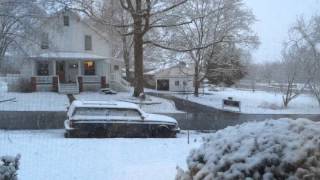 Happy Birthday in the Snow