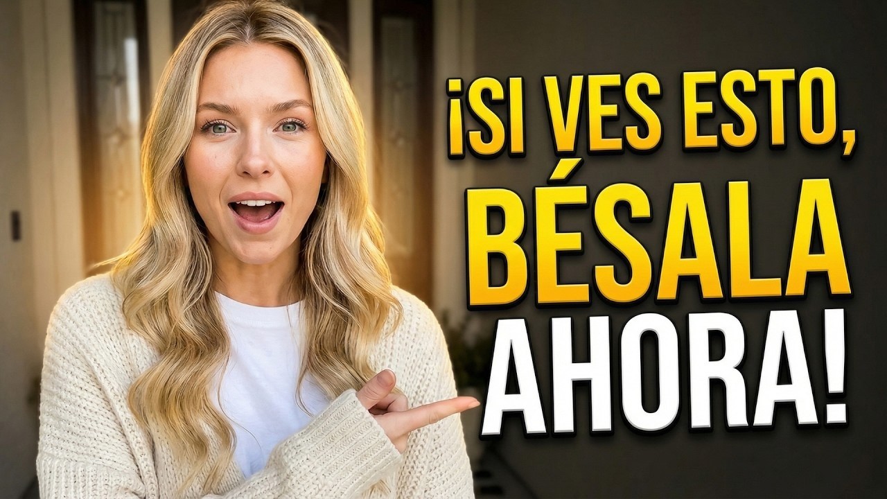 Ella no dirá  Bésame  pero su cuerpo ya lo hizo 6 señales