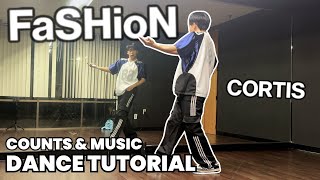 Cortis - Fashion Dance Tutorial Mirrored Counts Slow Music Chorus