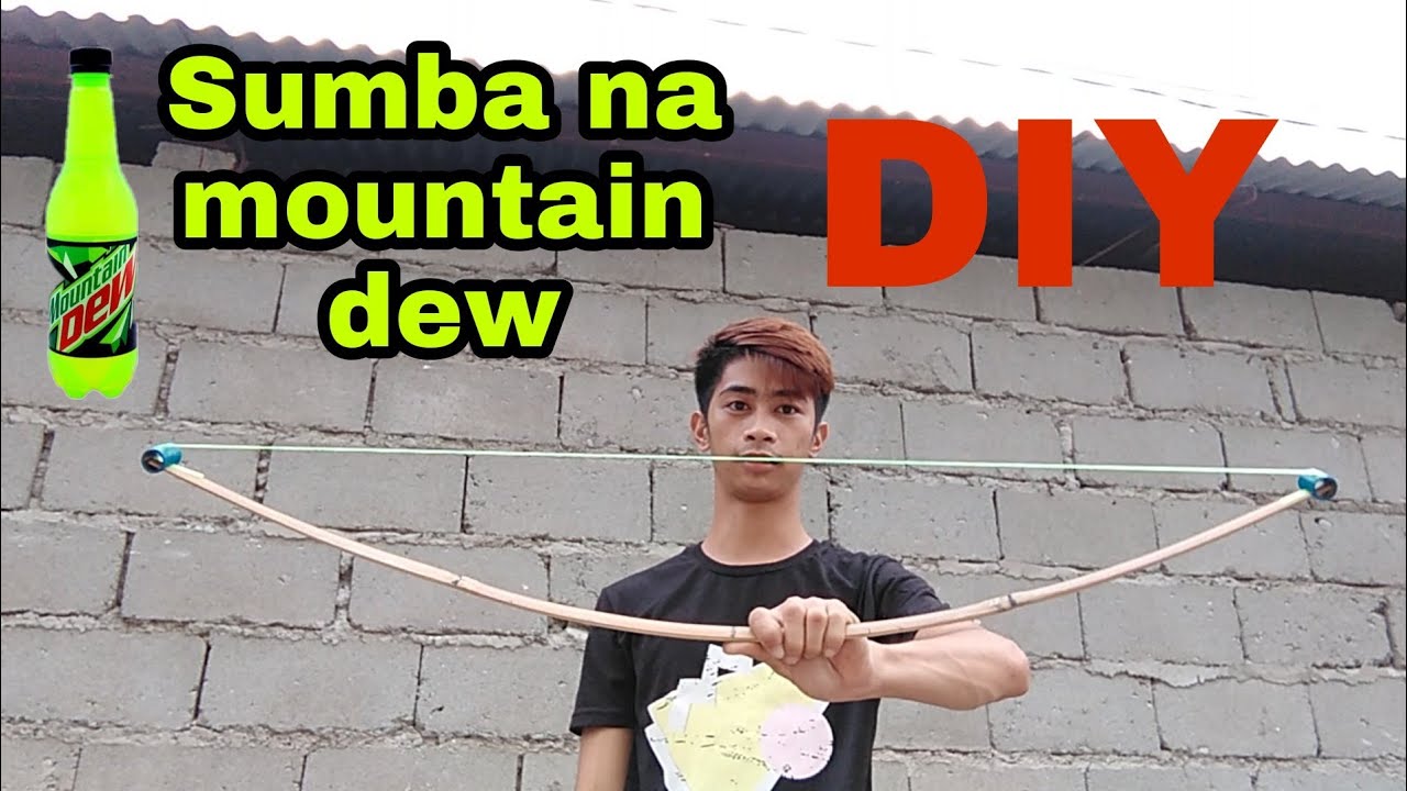Paano gumawa ng Sumba gamit ang Mountain dew na plastic bottle. Pampaingay sa SARANGGOLAng guryon.