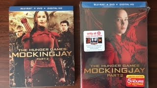 Mockingjay Part 2 Best Buy Steelbook & Target Exclusive Unboxing