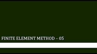 05_Finite element analysis (beam with UDL)