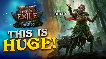Path of Exile 2 Huge Update! The Last of the Druids (Overview) 🐉🐻🐺