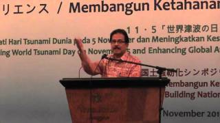 Mr Willem Rampangilei, Head Of Indonesias National Disaster Management Agency, Speaks On Drm