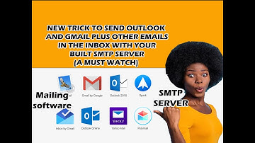 How to send emails with your own smtp in the inbox to outlook, gmail and other emails