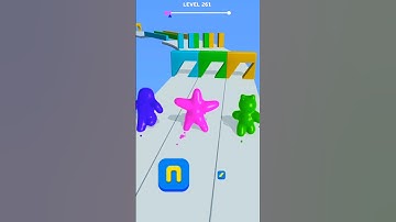 Low to Fast Star ⭐ Bolb Shifter Run 3D Level - 261 #funnygame #viralshorts #gamplay #ytshorts