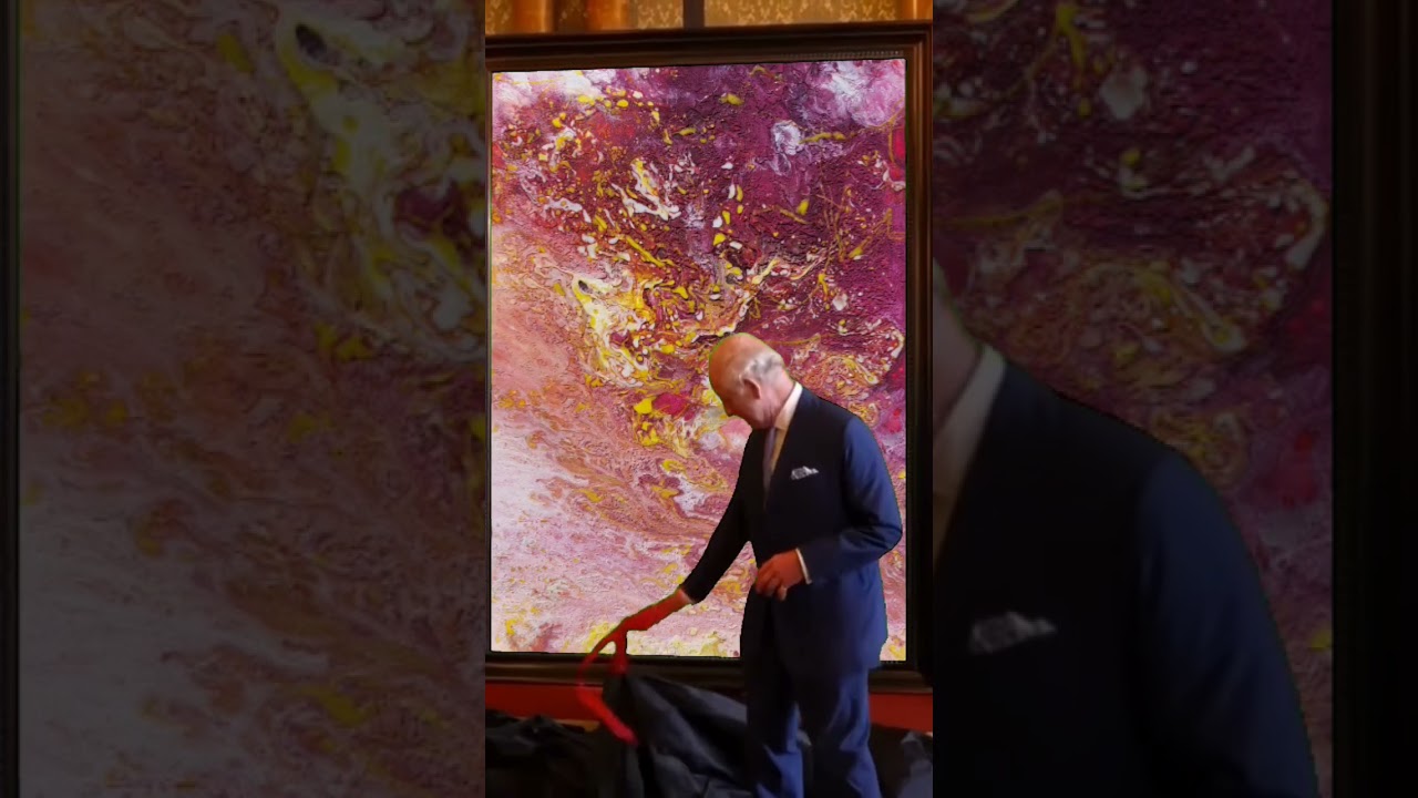 Acrylic and Resin mixed media  