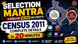 Census 2011🔥Complete Details in 20 Minutes | SSC/Railway/IB and All Competitive Exams #viral