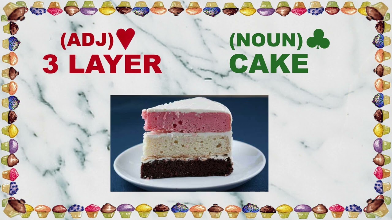 Share more than 126 adjectives for describing cake in.eteachers