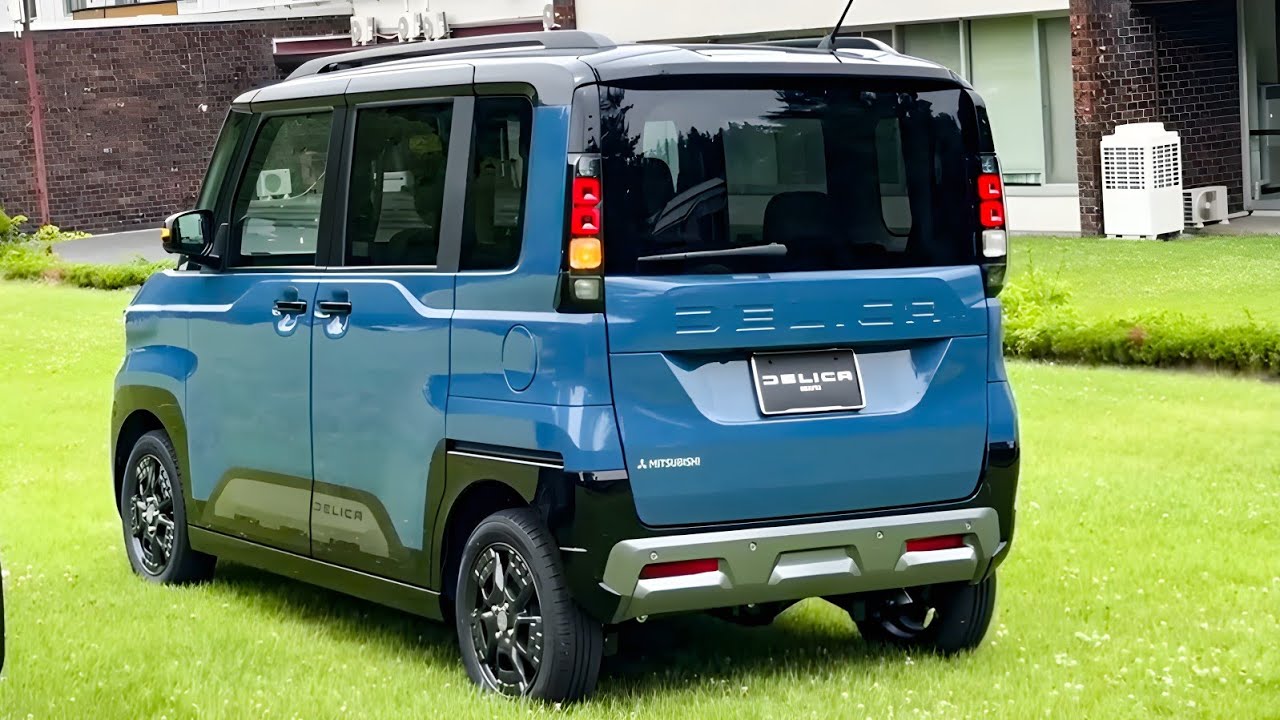 New 2025 Mitsubishi Delica Mini | Blue Color | Exterior and Interior