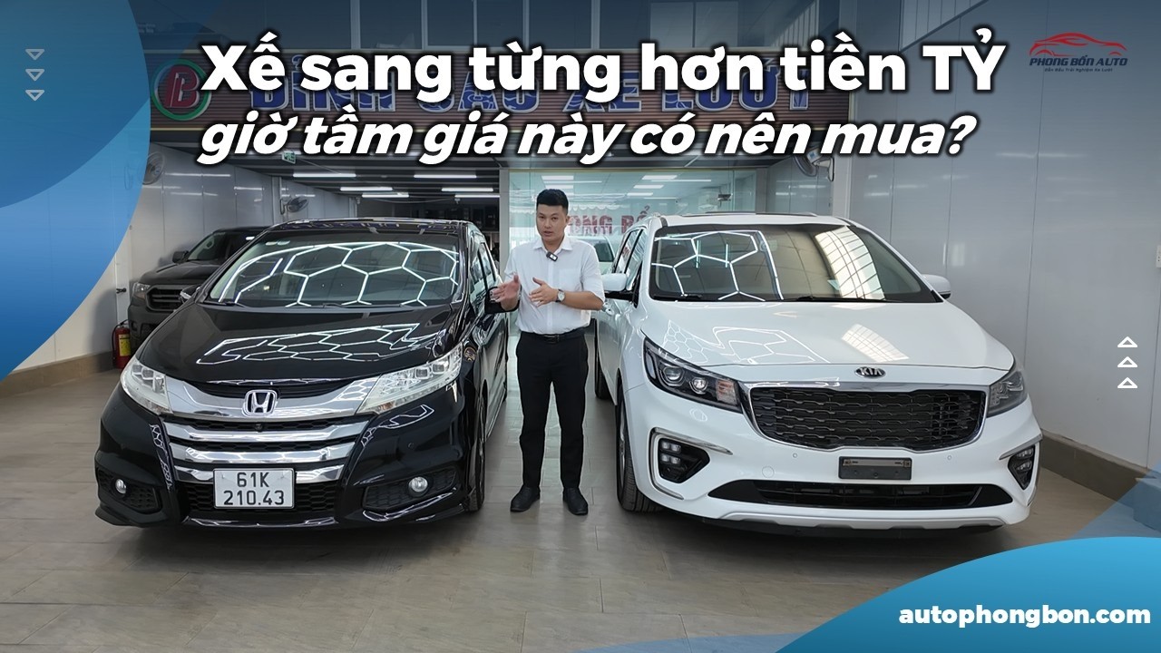 🟢 Từng hơn 1 tỷ, giờ tầm giá này có nên mua? Kia Sedona hay Honda Odyssey | Xe Nào Đáng Xuống Tiền?