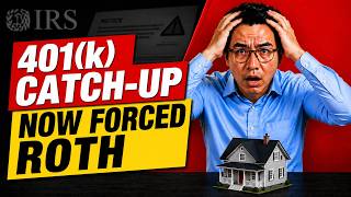 IF YOU EARN $150K+, Your 401k Catch Up Is Now Mandatory Roth — What The Notice Didn't Say