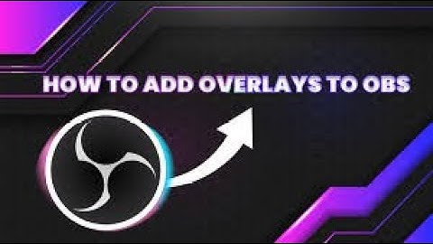 How to add free overlays from streamelements into OBS