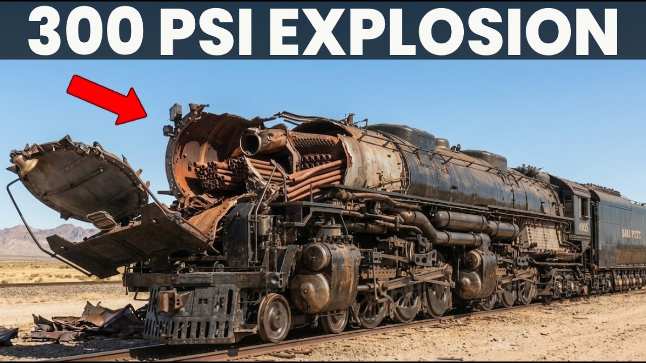 Steam Explosion Rig When 300 PSI Broke the Boiler — 10 Deadliest Steam Explosions - YouTube