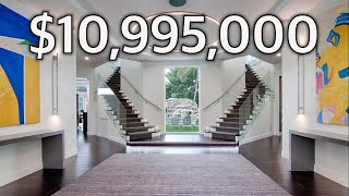 INSIDE A  $10,995,000 MANSION WITH A ROCK WATERFALL & 4 ACRES OF LAND IN WELLINGTON, FL