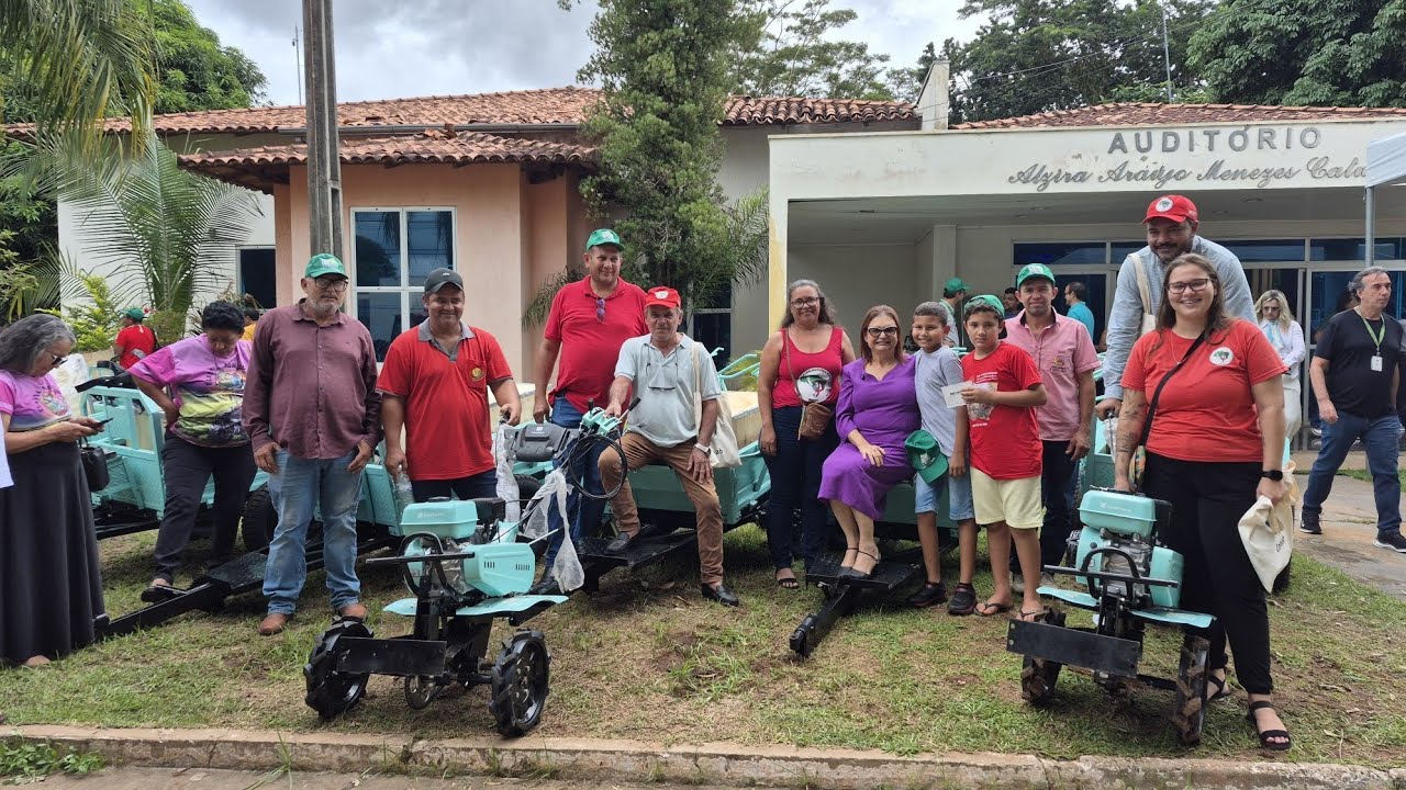 CONAB BRASIL Programas Arroz da Gente e Mecaniza + entrega de maquinários em Mato Grosso