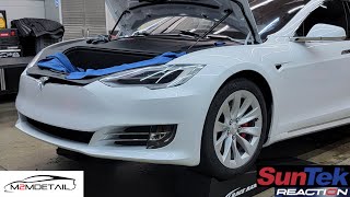 Tesla Model S Full Front End Paint Protection Film Install by MMChannel 1,131 views 2 years ago 11 minutes, 38 seconds