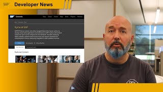 Kyma Trial Lifetime, UI & OData, Event-Drive Ecosystem, SAP Process Automation | SAP Developer News
