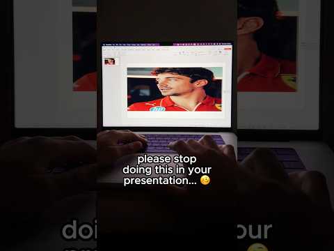 Don't do this with your presentation 😰 #powerpoint #presentation #student