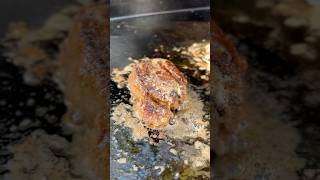The BEST Filet Mignon We’ve Made on the @PitBossGrills Griddle! #griddlecooking #flietmignon #food