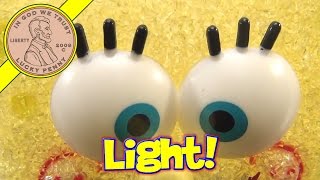 Spongebob Squarepants Squishy Plastic Bedroom Night Light On Springy Base