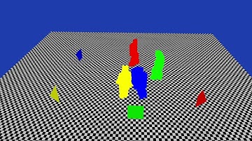 Color-based voxel labeling, UU, Computer vision