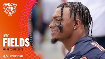 Justin Fields on DJ Moore connection, benefits of quick passing game | Chicago Bears