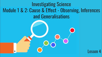 Investigating Science  Module 1 & 2  Lesson 4