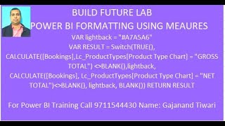 Power BI Formatting Using Measure || How to use Measures in Formatting|| POWER BI FORMATTING