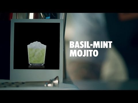 BASIL-MINT MOJITO DRINK RECIPE - HOW TO MIX