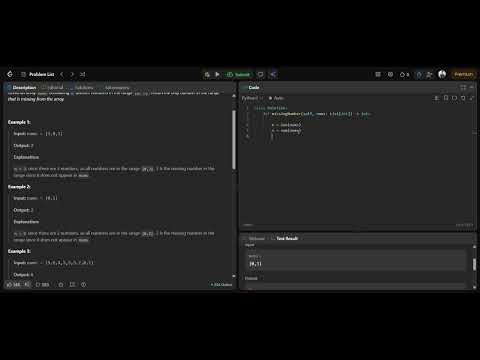 Day 4 | 22/1000 | LeetCode 268 – Missing Number | Easy & Intuitive Python Solution