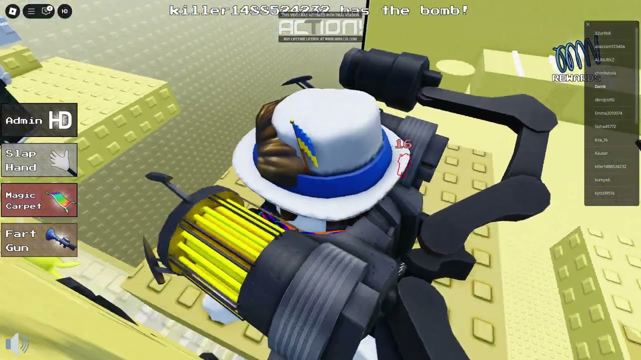 Граю у kabuum tower