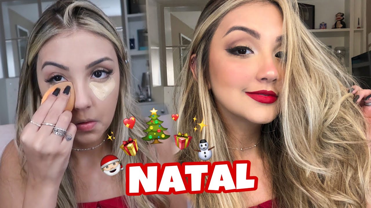 MAKE CLÁSSICA SUPER RÁPIDA PRO NATAL 🎄🎅🏻