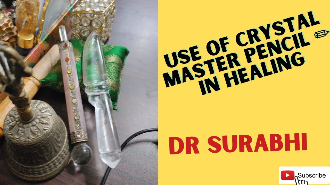 In what ways can you use the crystal master ✏️ pencils/ rod.