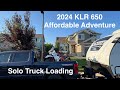 2024 KLR 650 - Affordable Adventure - Truck Loading