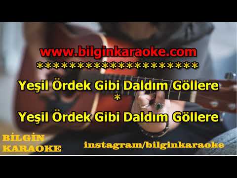 Müslüm Gürses - Yeşil Ördek Gibi (Karaoke) Türkçe