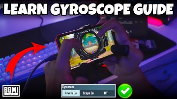 HOW TO LEARN GYROSCOPE IN BGMI🔥(FULL TUTORIAL/GUIDE) FOR BEGINNERS | Mew2.
