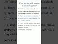Understanding Rings with Identity in Abstract Algebra 🧮