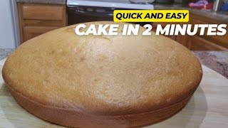 ✨️ Cake in 2 minutes! Easiest cake Recipe. by Fayee Social 59 views 2 days ago 5 minutes, 16 seconds