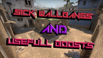 CS:GO - Insane Mirage wallbangs and boosts!