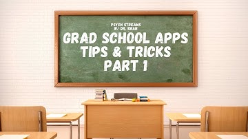 Grad School Options & My Story (Part 1) | Grad School Apps Tips & Tricks | Psych Streams w/ Dr. Swan