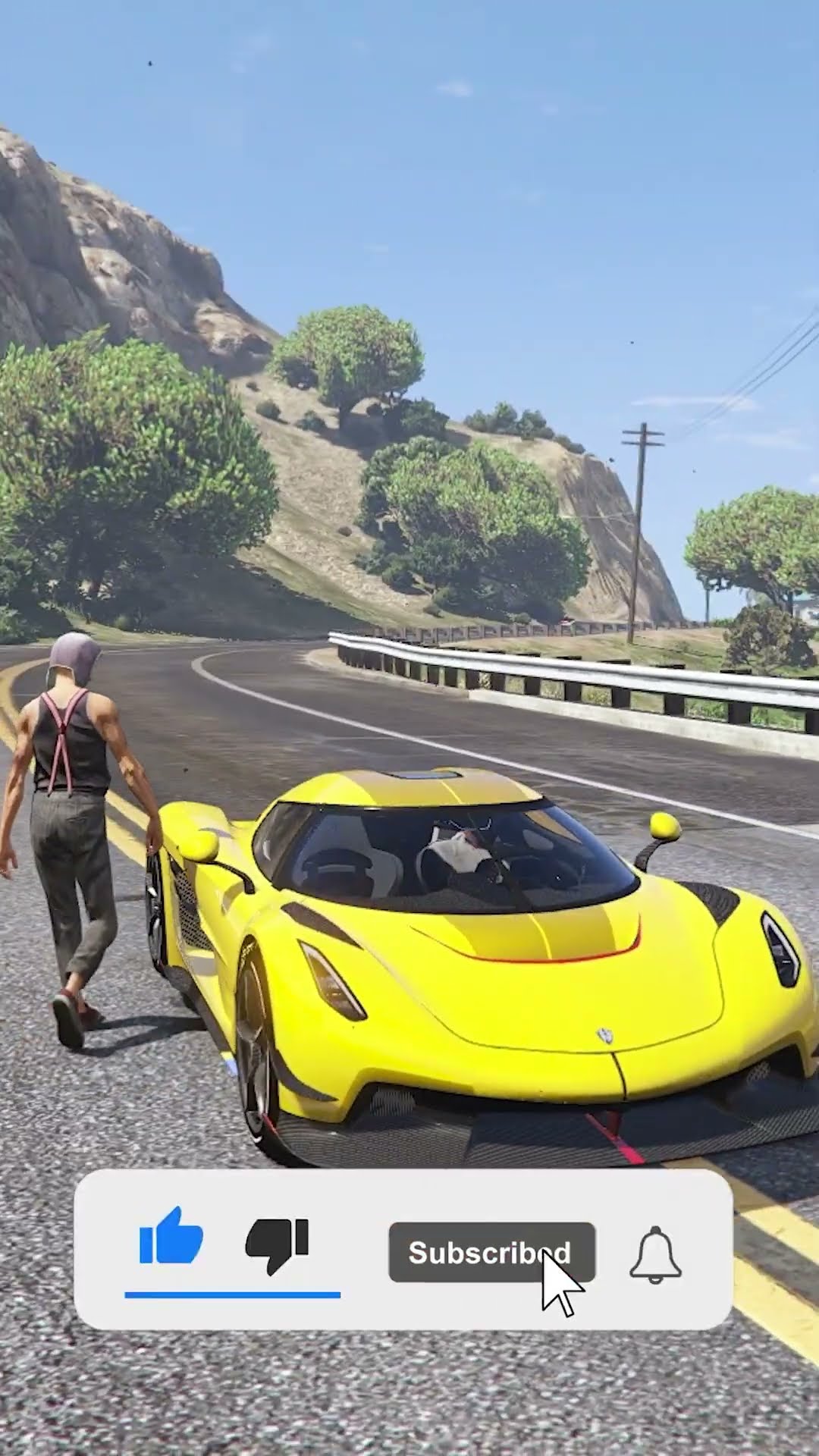 MICHAEL Gets PRANKED by OLD MAN in GTA 5! #gta5gameplay #shorts #gtav