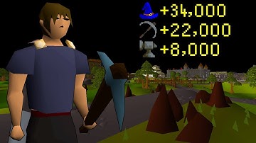 Mining/Smithing/Magic training method for low level Ironman