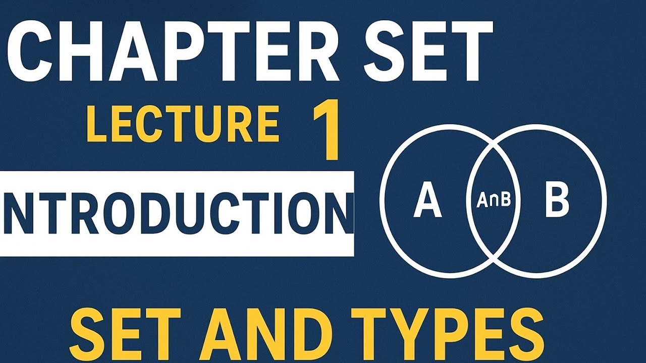 Nda sets introduction about sets and it's type lec 1 with pyq by the learning hub 