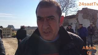 Savetski Sakinləri Zorla Evindən Çıxarılaraq Evi Söküldü