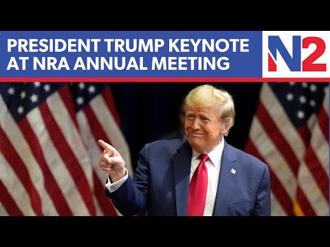 LIVE: President Donald Trump Keynote Speech at NRA Annual Meeting 