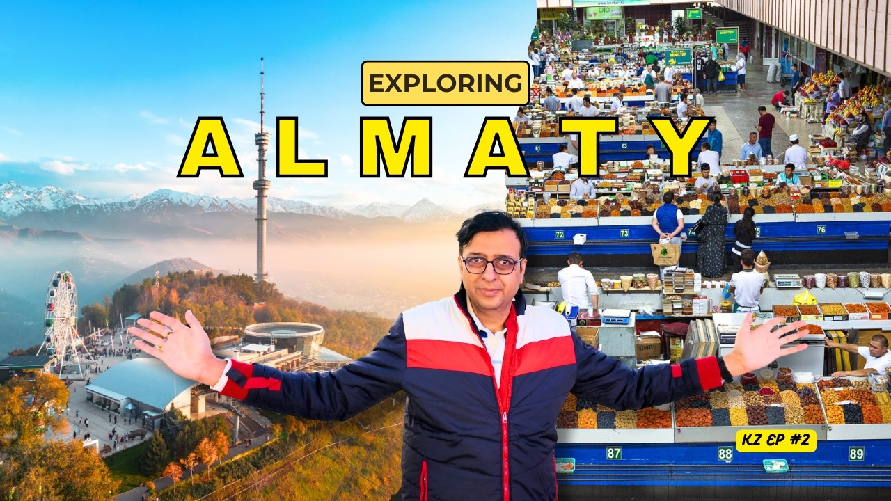 Markets, Mountains, and the METRO: Why I Loved ALMATY 🇰🇿
